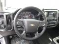 Jet Black 2015 Chevrolet Silverado 2500HD LT Double Cab 4x4 Steering Wheel