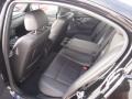 2011 BMW M3 Black Novillo Leather Interior Rear Seat Photo