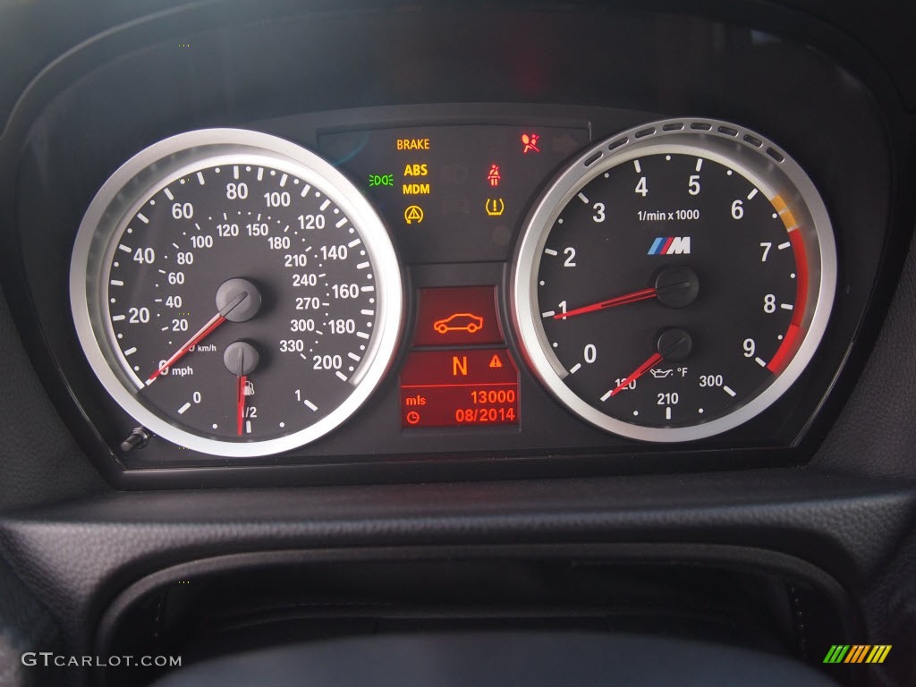 2011 BMW M3 Sedan Gauges Photos