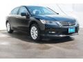 2014 Crystal Black Pearl Honda Accord EX-L Sedan  photo #1