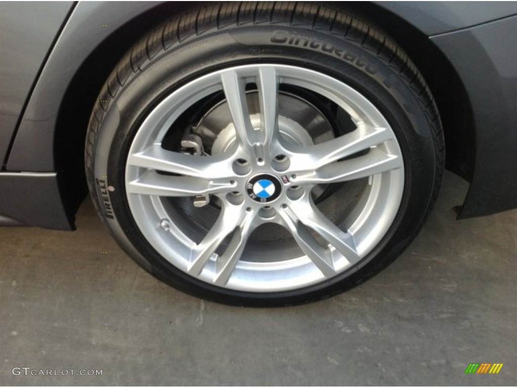2014 3 Series 328i Sedan - Mineral Grey Metallic / Black photo #4