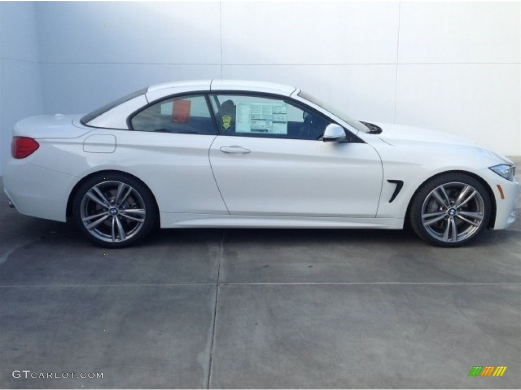 Alpine White 2014 BMW 4 Series 435i Convertible Exterior Photo #90948065