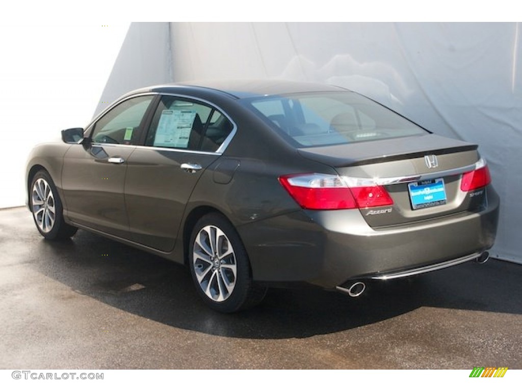 2014 Accord Sport Sedan - Hematite Metallic / Black photo #5