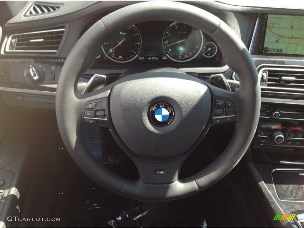 2014 BMW 7 Series 740Li Sedan Steering Wheel Photos