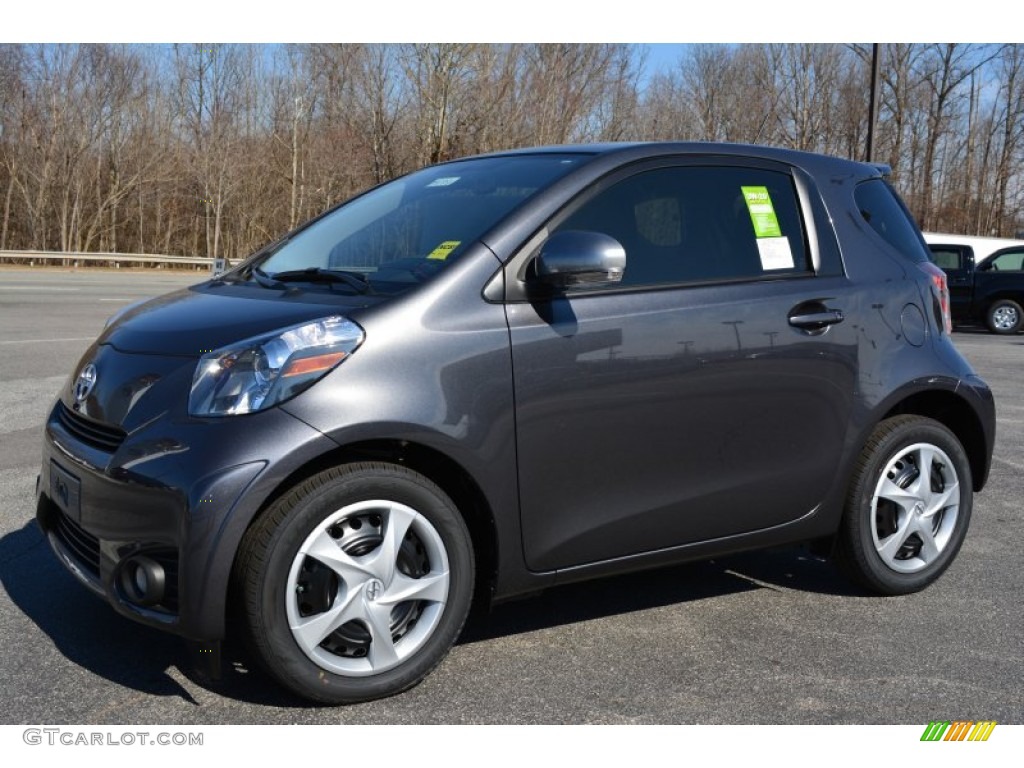 Magnetic Gray Metallic 2014 Scion iQ Standard iQ Model Exterior Photo #90951569