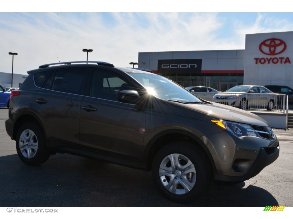 2014 RAV4 LE - Pyrite Mica / Black photo #1