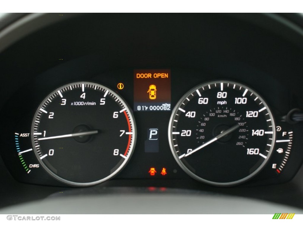 2014 Acura ILX Hybrid Technology Gauges Photo #90951842