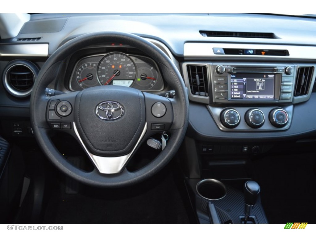 2014 Toyota RAV4 LE Black Dashboard Photo #90951947