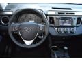 Black 2014 Toyota RAV4 LE Dashboard