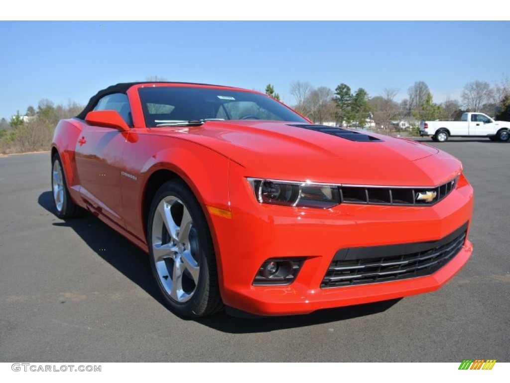 Red Hot 2014 Chevrolet Camaro SS/RS Convertible Exterior Photo #90952992