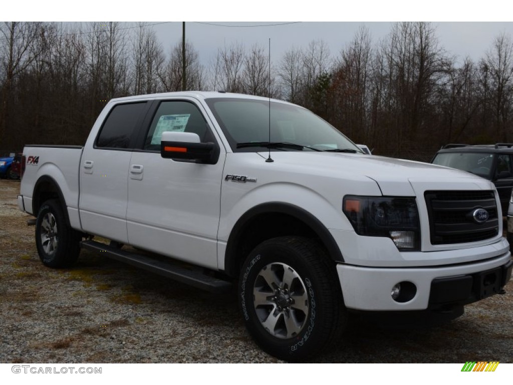 2014 F150 FX4 SuperCrew 4x4 - Oxford White / Black photo #1