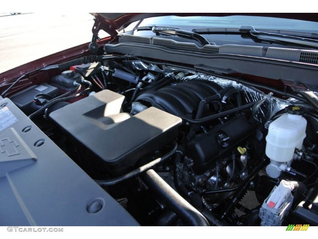 2014 Silverado 1500 LT Crew Cab - Deep Ruby Metallic / Cocoa/Dune photo #17