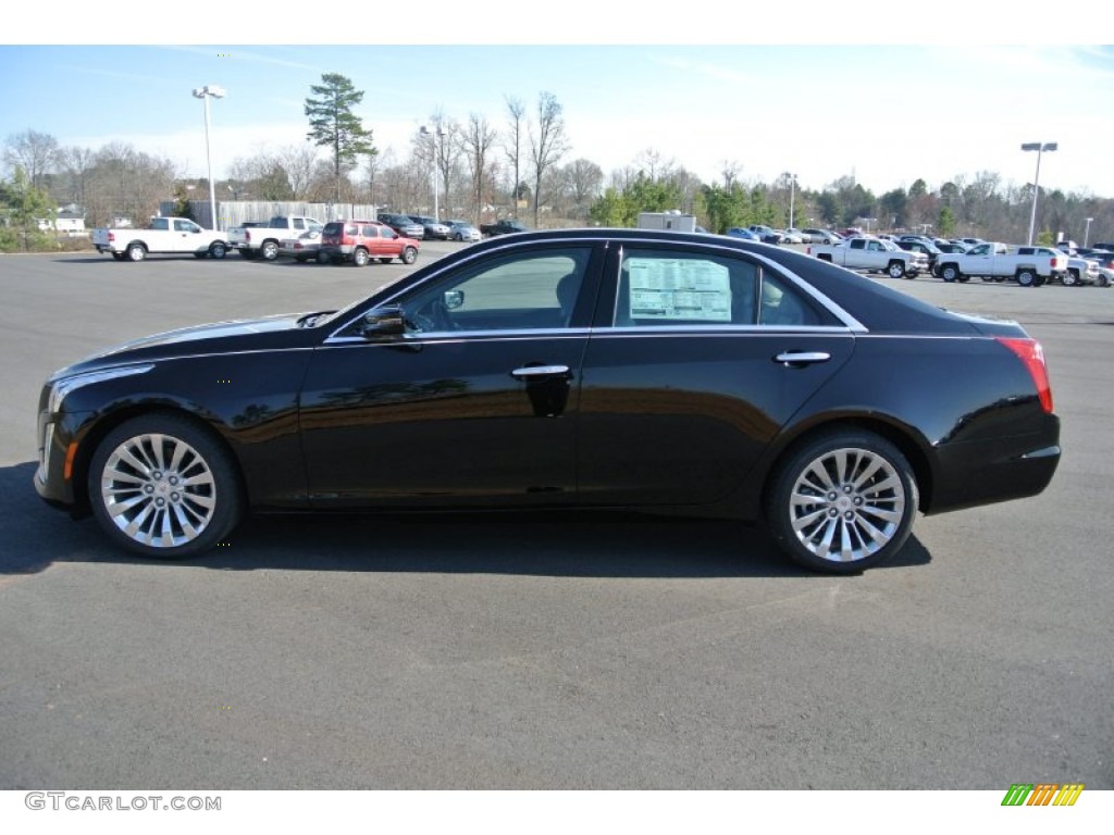 Black Raven 2014 Cadillac CTS Luxury Sedan Exterior Photo #90954432