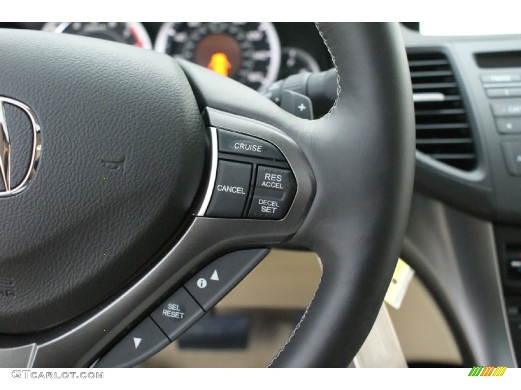 2014 TSX Technology Sedan - Milano Red / Parchment photo #31