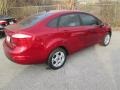 Ruby Red - Fiesta SE Sedan Photo No. 4