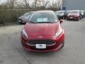 Ruby Red - Fiesta SE Sedan Photo No. 9