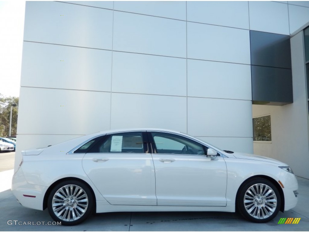 White Platinum 2014 Lincoln MKZ FWD Exterior Photo #90956474