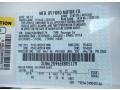  2014 MKZ FWD White Platinum Color Code UG