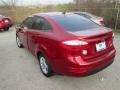 2014 Ruby Red Ford Fiesta SE Sedan  photo #3