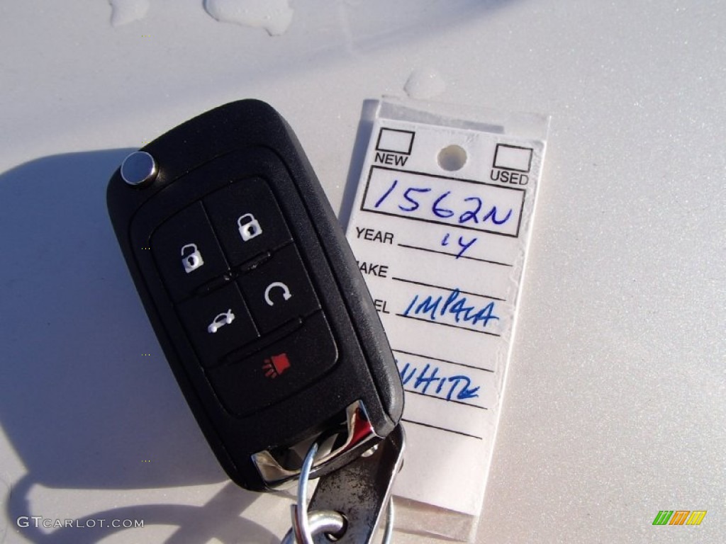 2014 Impala LT - White Diamond Tricoat / Jet Black/Dark Titanium photo #11