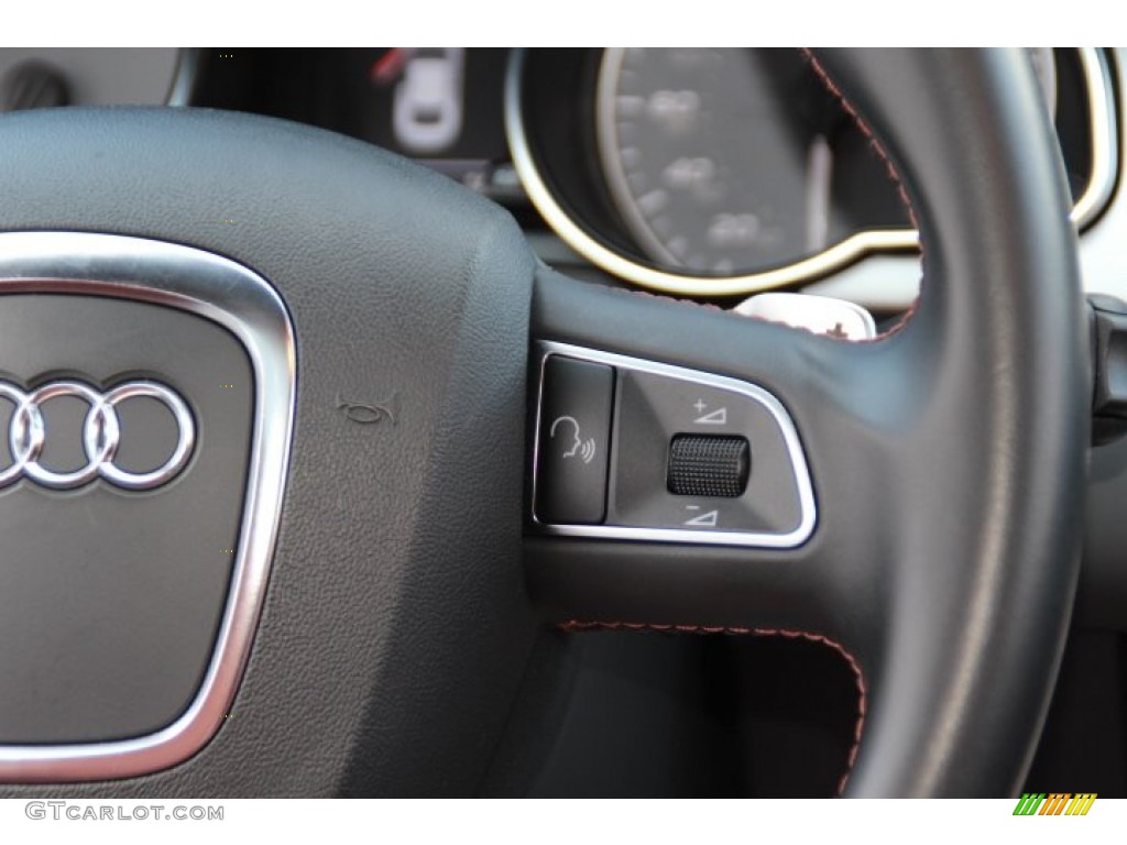 2011 S5 4.2 FSI quattro Coupe - Deep Sea Blue Pearl Effect / Black/Magma Red Silk Nappa Leather photo #18
