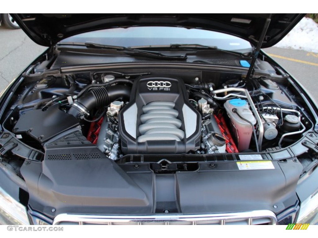 2011 S5 4.2 FSI quattro Coupe - Deep Sea Blue Pearl Effect / Black/Magma Red Silk Nappa Leather photo #28