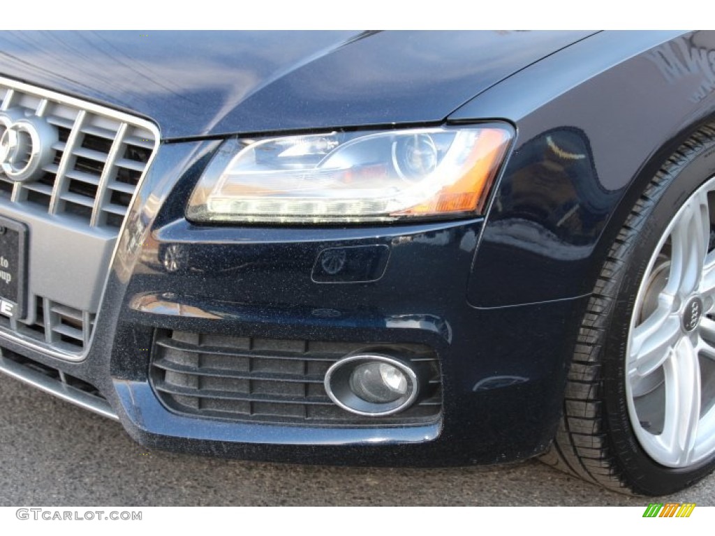 2011 S5 4.2 FSI quattro Coupe - Deep Sea Blue Pearl Effect / Black/Magma Red Silk Nappa Leather photo #29