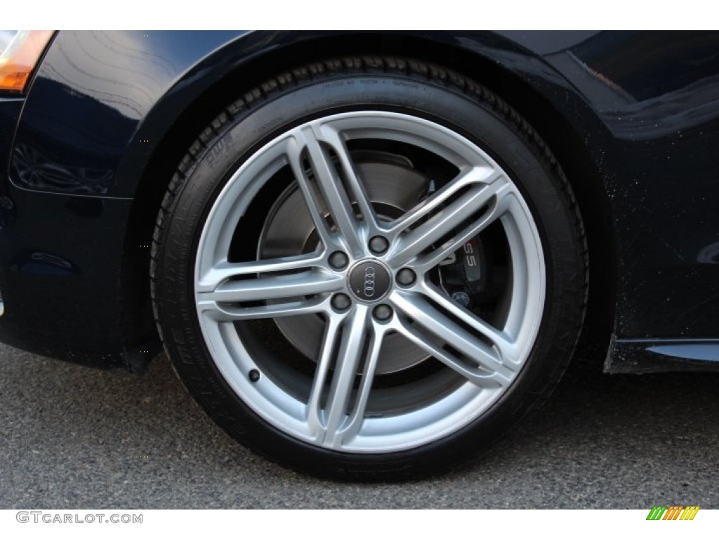 2011 S5 4.2 FSI quattro Coupe - Deep Sea Blue Pearl Effect / Black/Magma Red Silk Nappa Leather photo #30