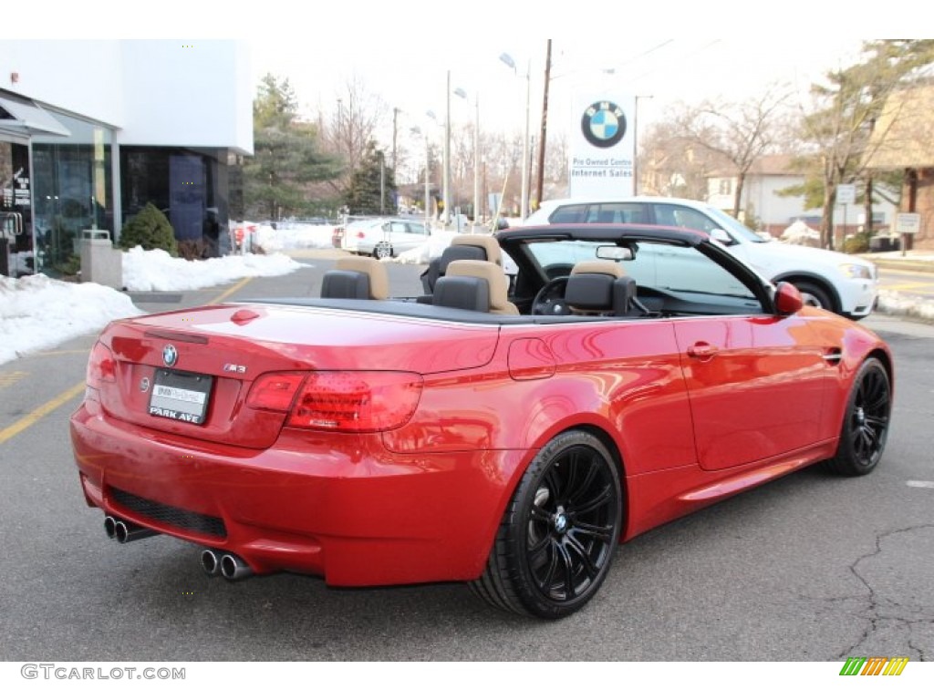 2013 M3 Convertible - Melbourne Red Metallic / Bamboo Beige photo #4