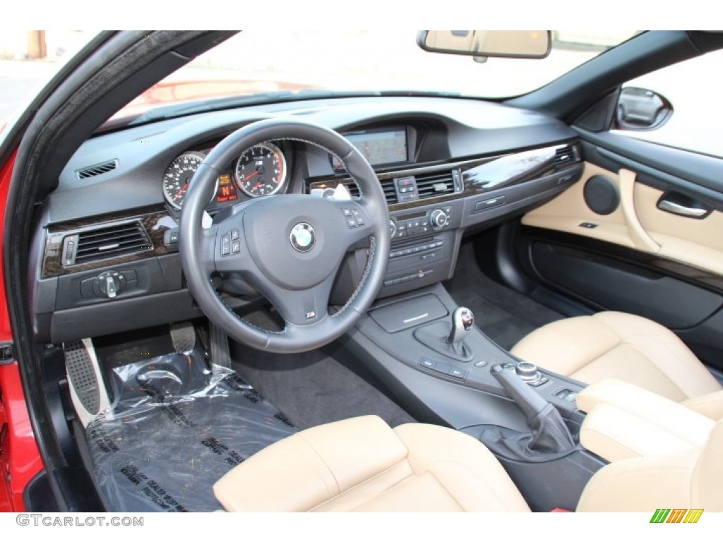2013 M3 Convertible - Melbourne Red Metallic / Bamboo Beige photo #11