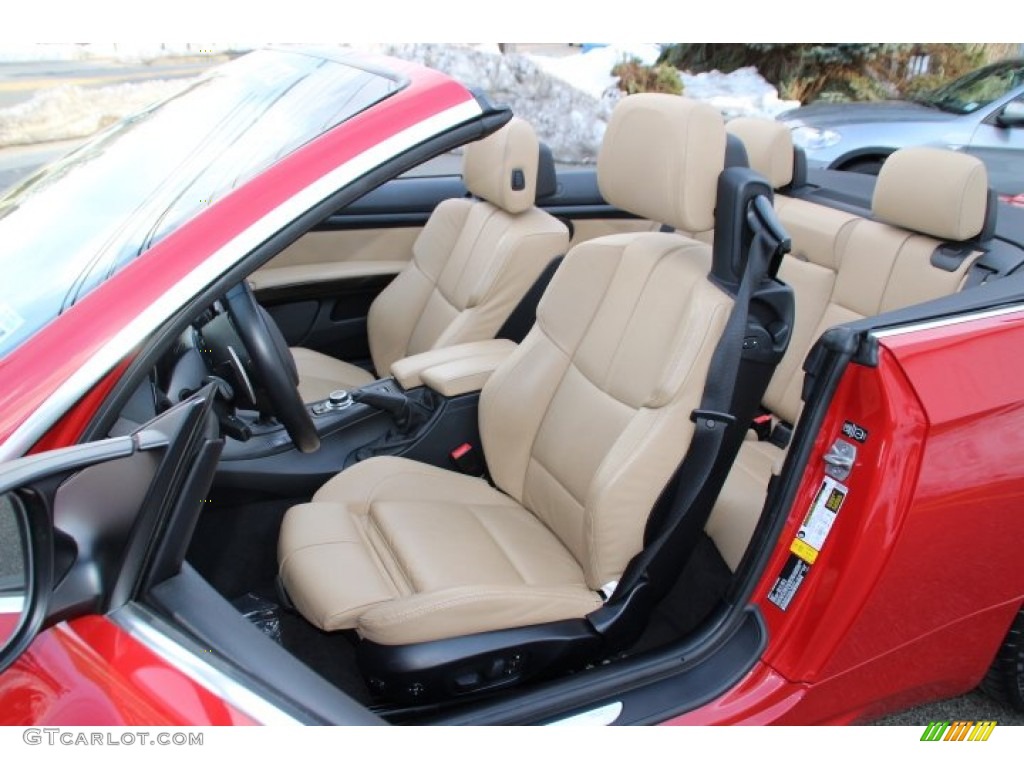 Bamboo Beige Interior 2013 BMW M3 Convertible Photo #90970543