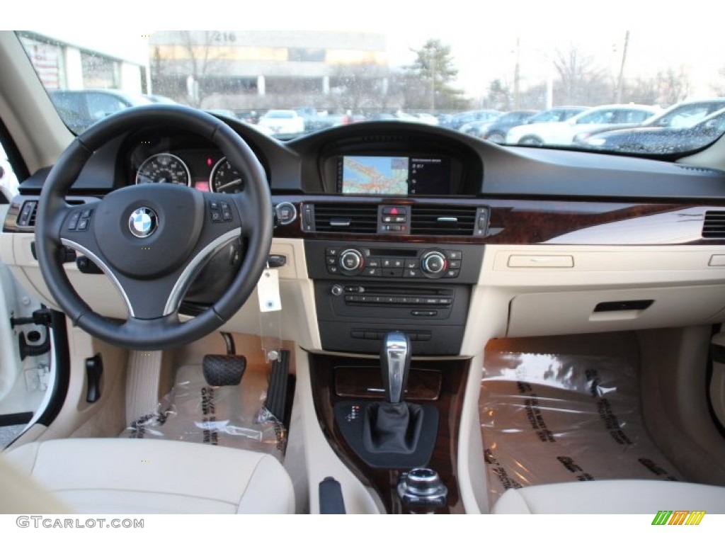 2013 3 Series 328i xDrive Coupe - Alpine White / Cream Beige photo #13