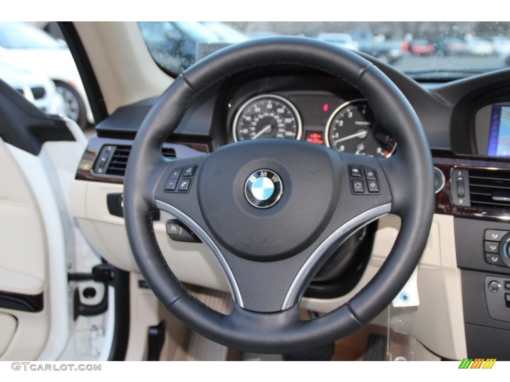2013 3 Series 328i xDrive Coupe - Alpine White / Cream Beige photo #16