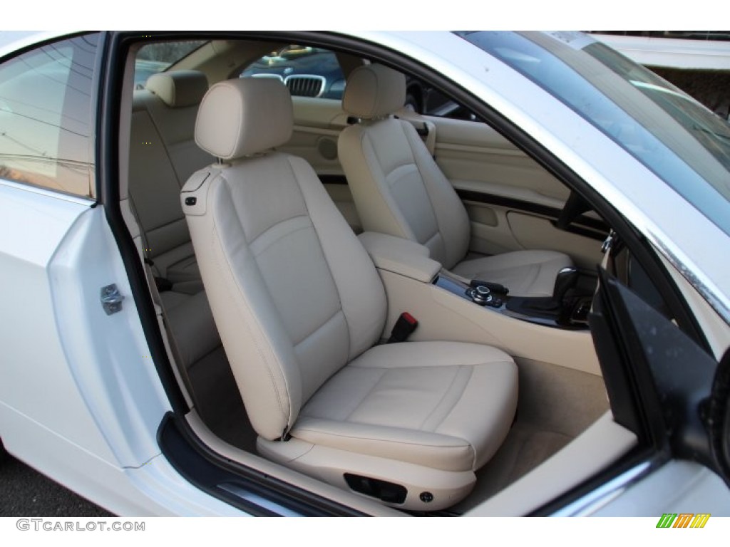 2013 3 Series 328i xDrive Coupe - Alpine White / Cream Beige photo #27