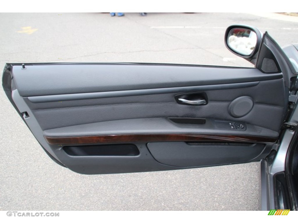 2013 3 Series 328i xDrive Coupe - Space Gray Metallic / Black photo #8