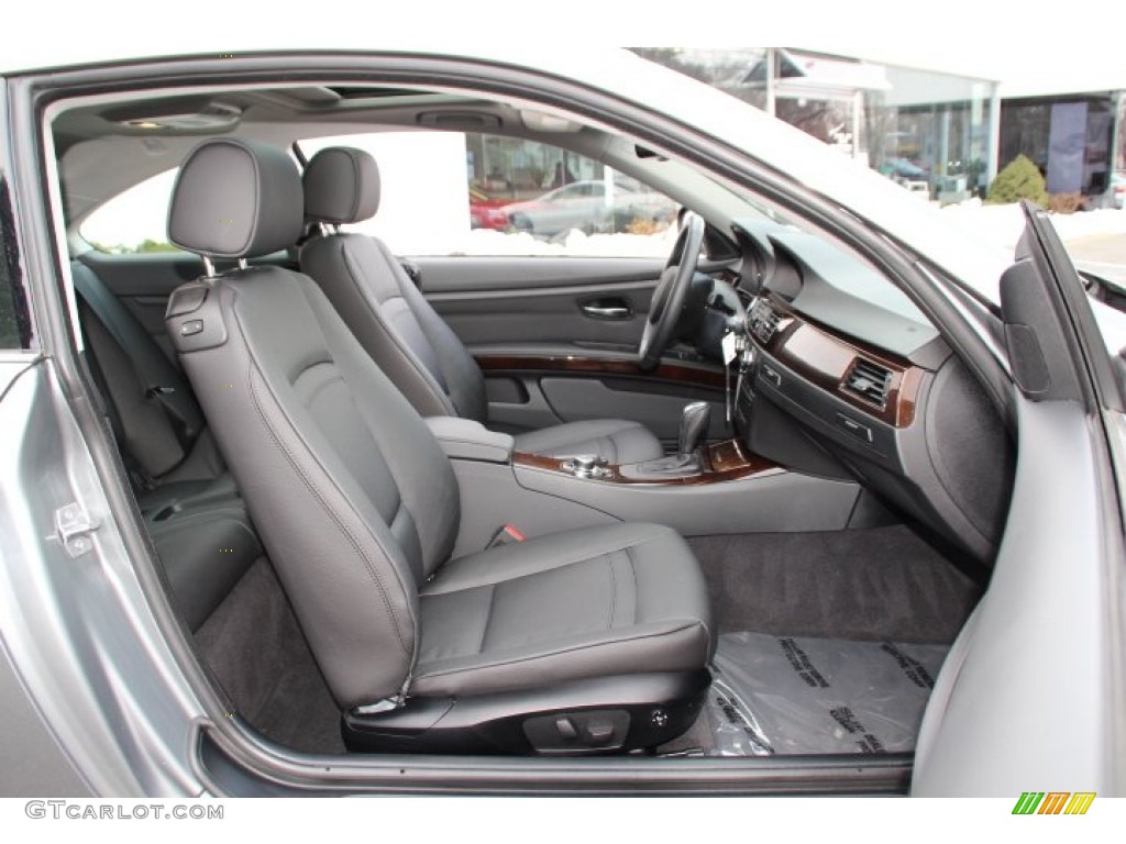 2013 3 Series 328i xDrive Coupe - Space Gray Metallic / Black photo #25