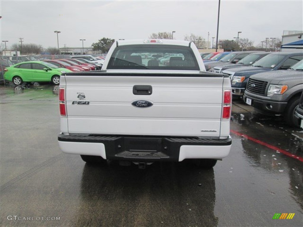 2014 F150 STX SuperCrew - Oxford White / Black photo #4