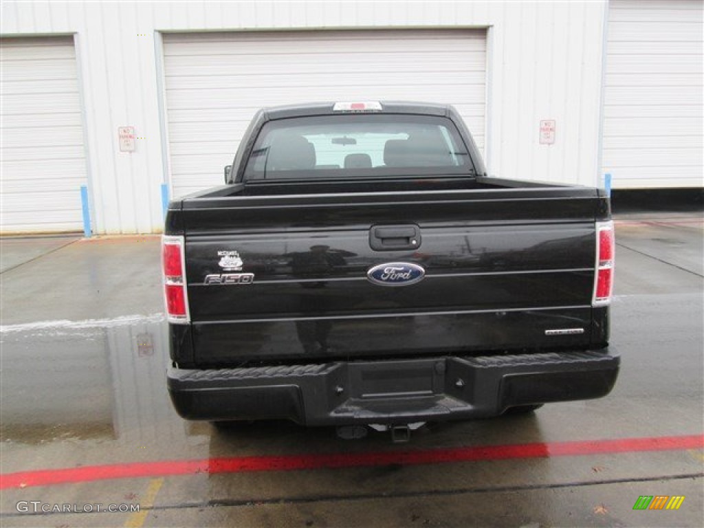 2014 F150 STX SuperCrew - Tuxedo Black / Black photo #4