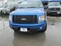 2014 Blue Flame Ford F150 STX SuperCrew  photo #7