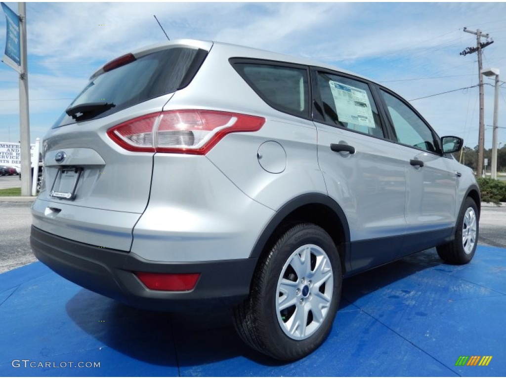 2014 Escape S - Ingot Silver / Charcoal Black photo #3