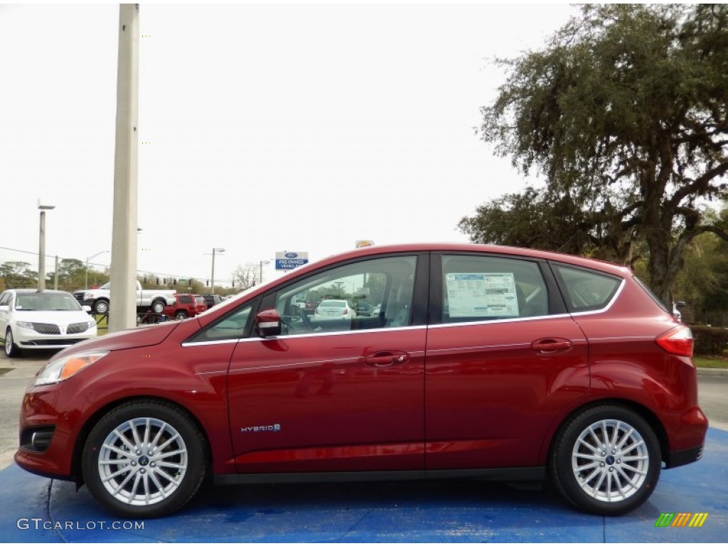 Ruby Red 2014 Ford C-Max Hybrid SEL Exterior Photo #90974575