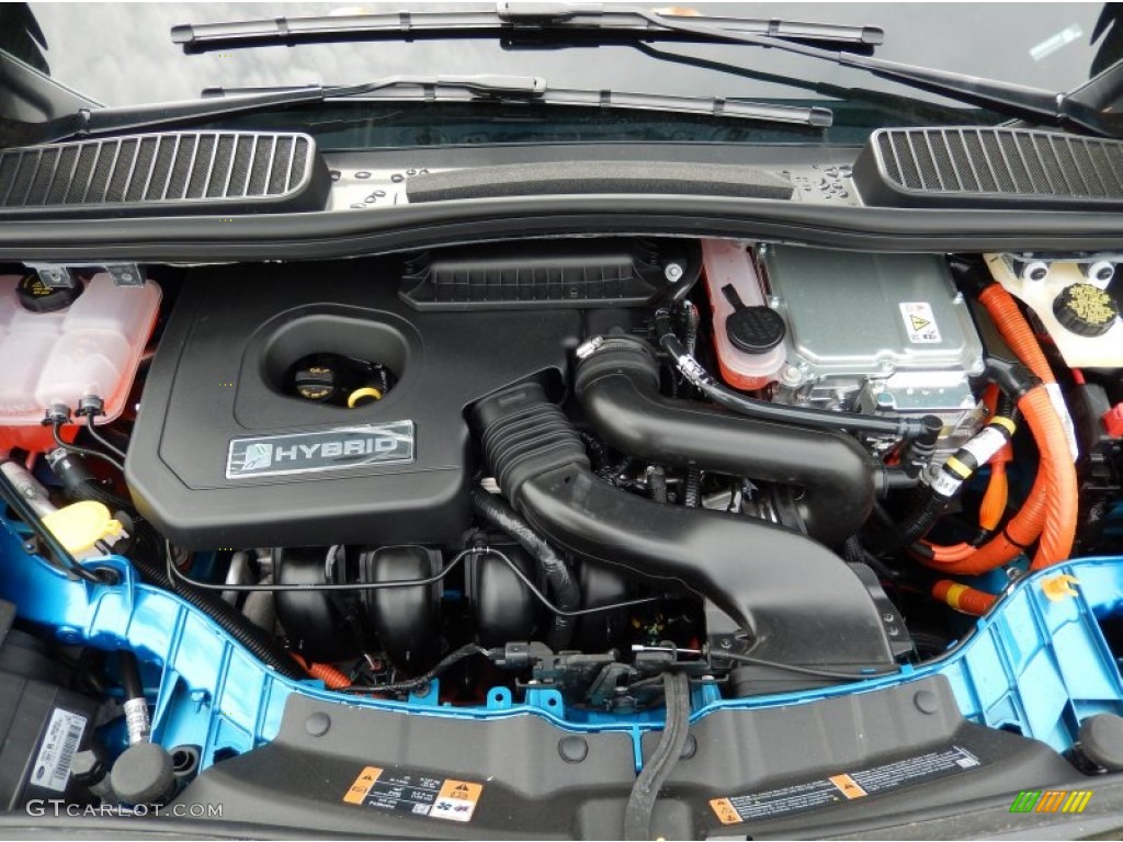 2014 Ford C-Max Hybrid SEL 2.0 Liter Atkinson-Cycle DOHC 16-Valve 4 Cylinder Gasoline/Electric Hybrid Engine Photo #90974647