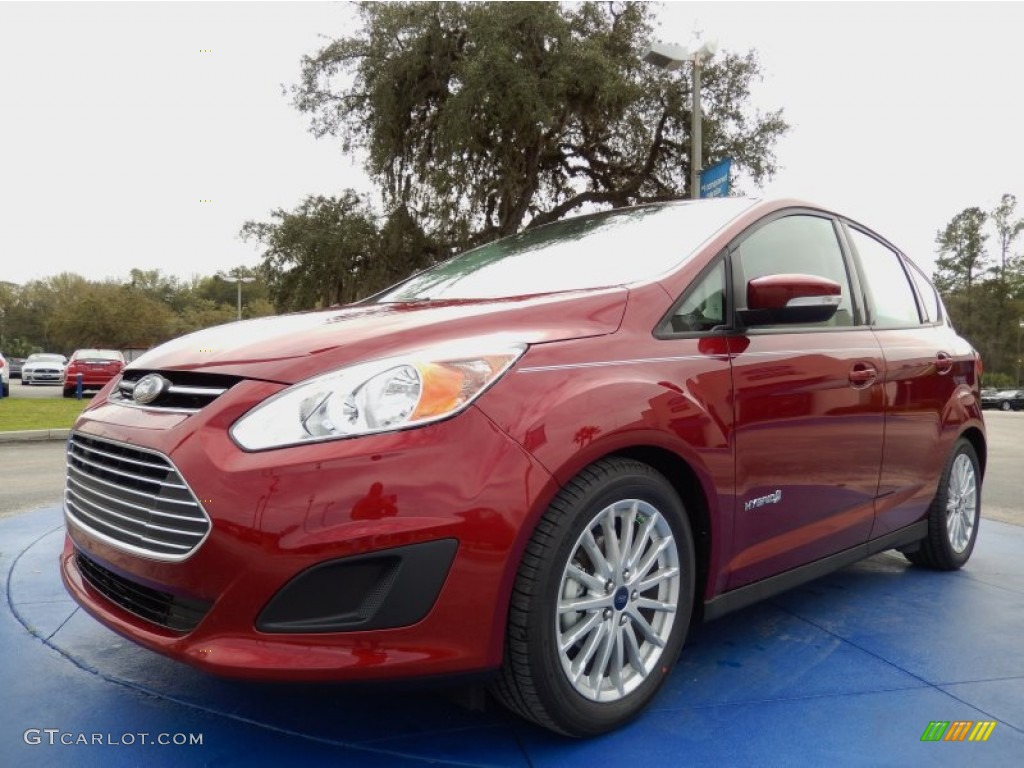 Ruby Red 2014 Ford C-Max Hybrid SE Exterior Photo #90974689