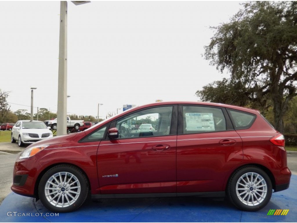 Ruby Red 2014 Ford C-Max Hybrid SE Exterior Photo #90974692