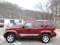 2008 Red Rock Crystal Pearl Jeep Liberty Limited 4x4  photo #5