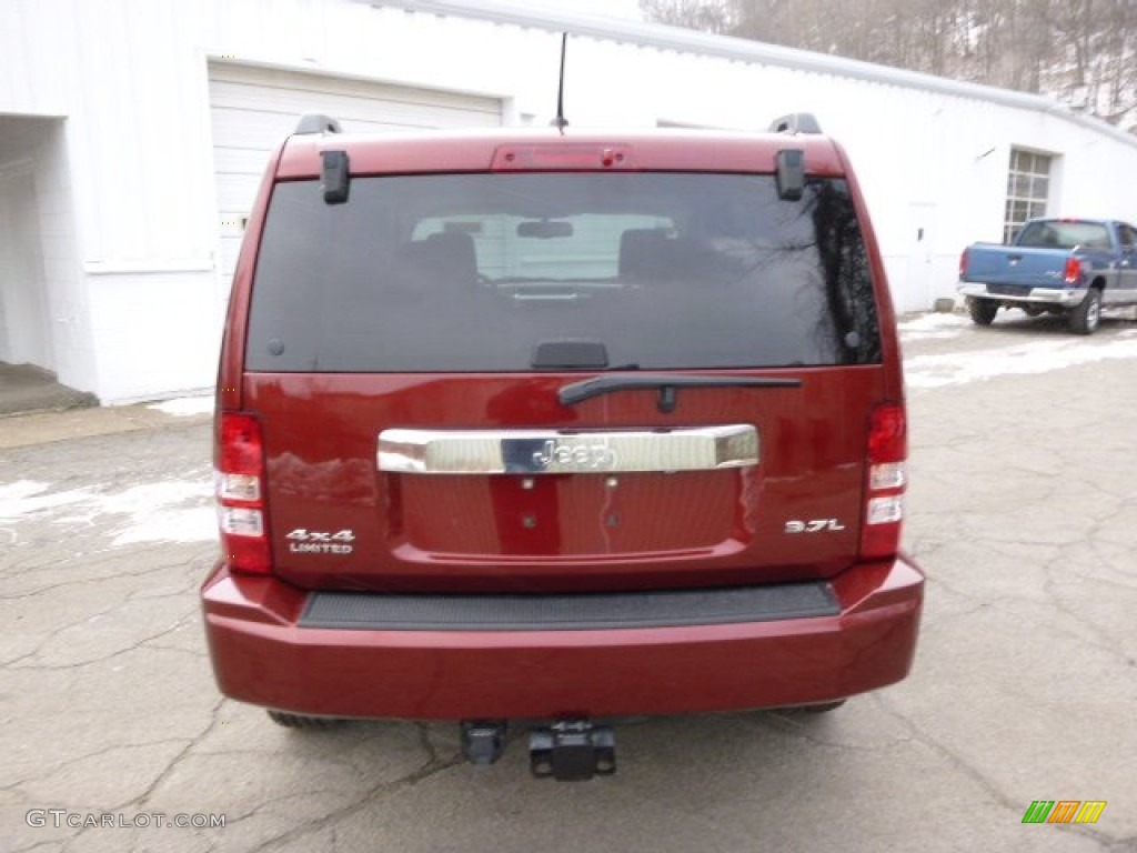 2008 Liberty Limited 4x4 - Red Rock Crystal Pearl / Pastel Pebble Beige photo #7