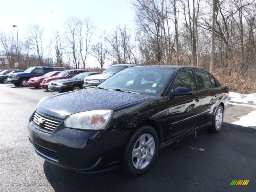 2007 Malibu LT Sedan - Black / Ebony Black photo #1