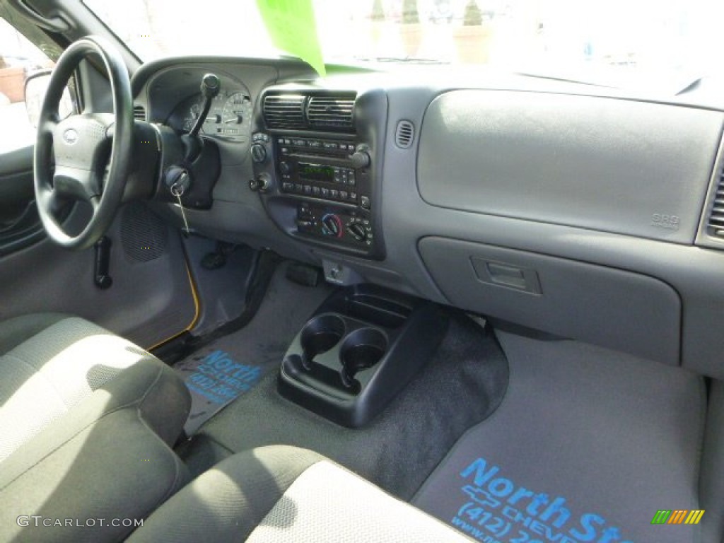 2003 Ranger Edge Regular Cab 4x4 - Chrome Yellow / Dark Graphite photo #11