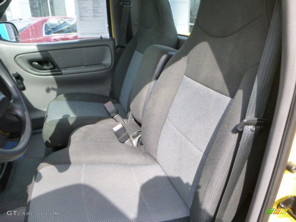 2003 Ranger Edge Regular Cab 4x4 - Chrome Yellow / Dark Graphite photo #13