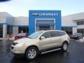 Gold Mist Metallic 2010 Chevrolet Traverse LT AWD